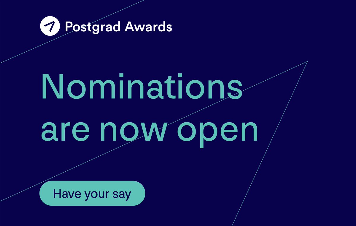 Our 2024 #PostgradAwards are now open! 🏆 Nominate an outstanding teacher or student for one of the awards and get them the recognition they deserve. 🎉 Nominate NOW ➡️ findamasters.com/events/awards/