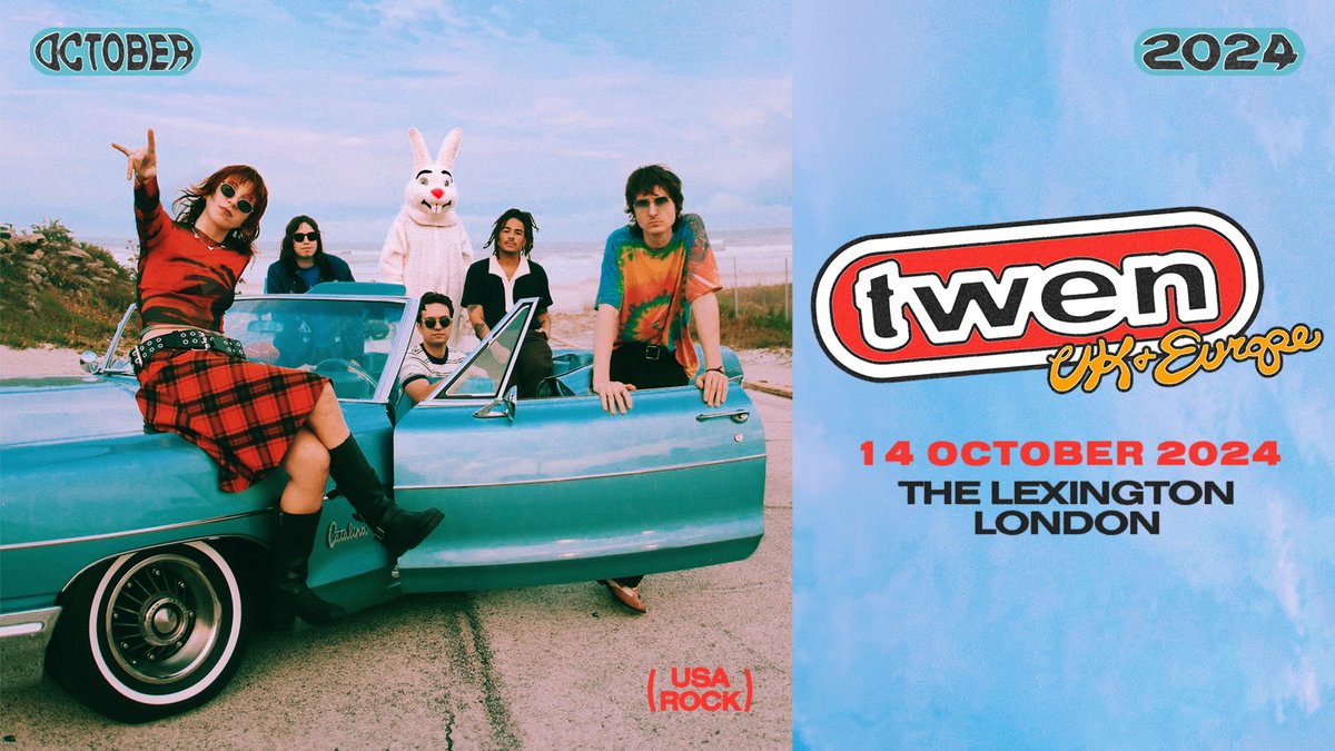 NEW: DIY rock group @TWEN_band will bring their distinct blend of shoegaze, indie rock & post-punk influences to London's @thelexington later this year ⚡️ Get tickets in our #LNpresale tomorrow at 11am 👉 livenation.uk/yXpi50QS2Fh