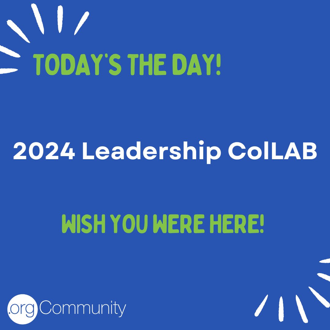 The Leadership ColLAB is happening today! We wish you were here collaborating with your association industry peers!

#orgcommunity #associations #assnchat #collaborate #digitalleadership #assn40