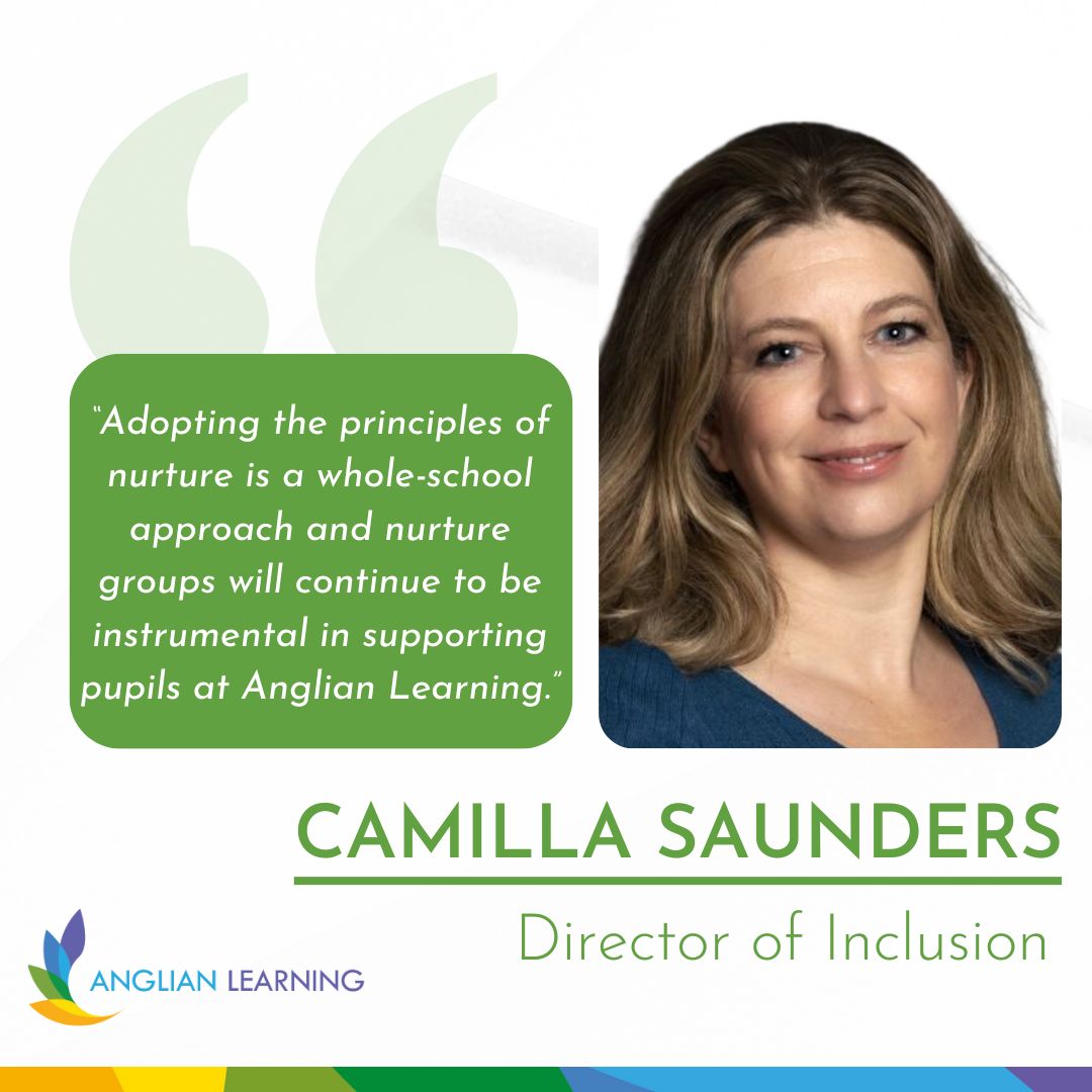 ❌ Breaking the cycle with nurture groups. Our Director of Inclusion, Camilla Saunders, spoke with @teachwire on the successful launch of nurture groups within Anglian Learning’s schools: tinyurl.com/4rs22exy #Inclusivity #Nurture #SEND #Newsarticle #Schools