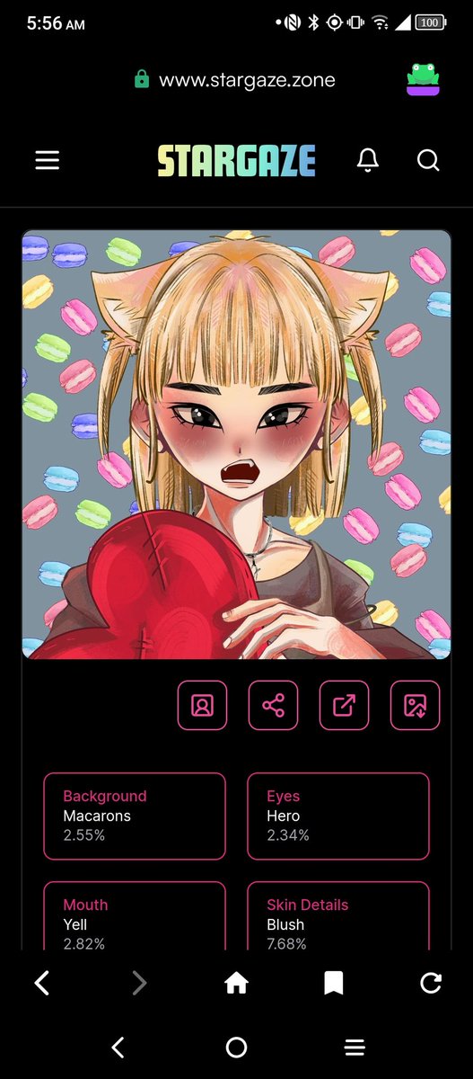 Morphiverse #3296 on <a href="/StargazeZone/">Stargaze ✨🔭</a> $STARS
Another great morning sniping can't believe I got her for 117 Stars