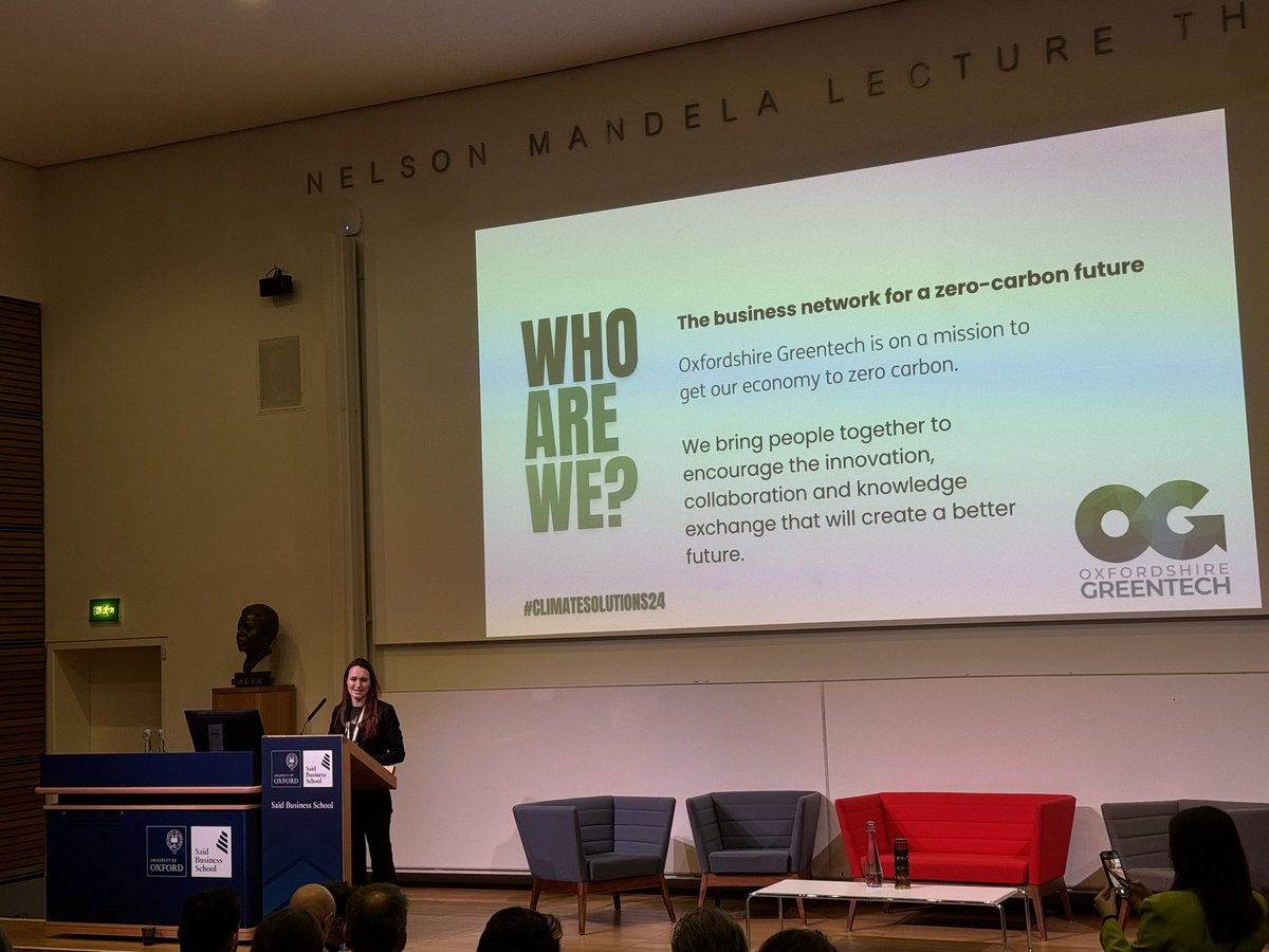 sara_le_roux's tweet photo. Great start to the #ClimateSolutions24 conference this morning with an interesting keynote by Chris Goodall followed by an excellent panel discussion. https://t.co/6ryVafqZ7P