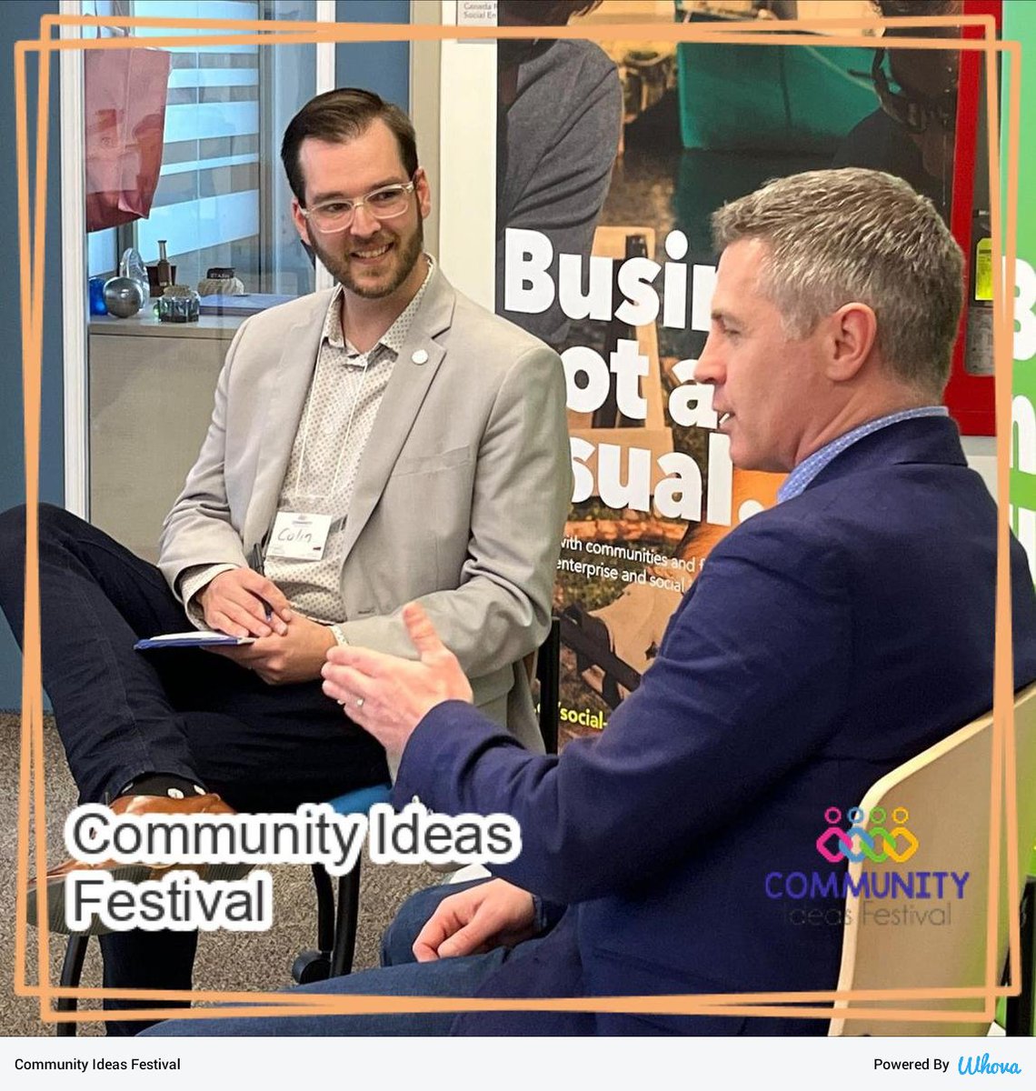 Donal Traynor (@donal76) on Twitter photo Fireside convo yesterday with <a href="/ColinCorcoran/">Colin Corcoran</a> from <a href="/CSCNL/">CSCNL</a> in <a href="/MemorialU/">Memorial University</a> together with #socent students in advance of today's keynote speech to the #communityideas festival #dreamoutloud @ComFinanceIrl Fireside convo yesterday with <a href="/ColinCorcoran/">Colin Corcoran</a> from <a href="/CSCNL/">CSCNL</a> in <a href="/MemorialU/">Memorial University</a> together with #socent students in advance of today's keynote speech to the #communityideas festival #dreamoutloud @ComFinanceIrl