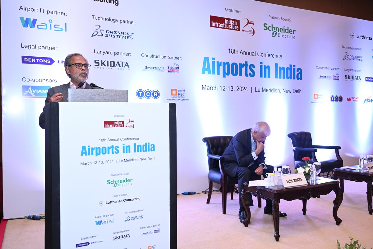Ashish Ahuja, Vice President, Strategic Development, @LH_Systems presented a session on 'Enabling Efficient Turnaround using AI' at our 18th annual conference on Airports in India.

#airports #airportsindia #aeroinfrastructure #airportsector #airporttechnologies