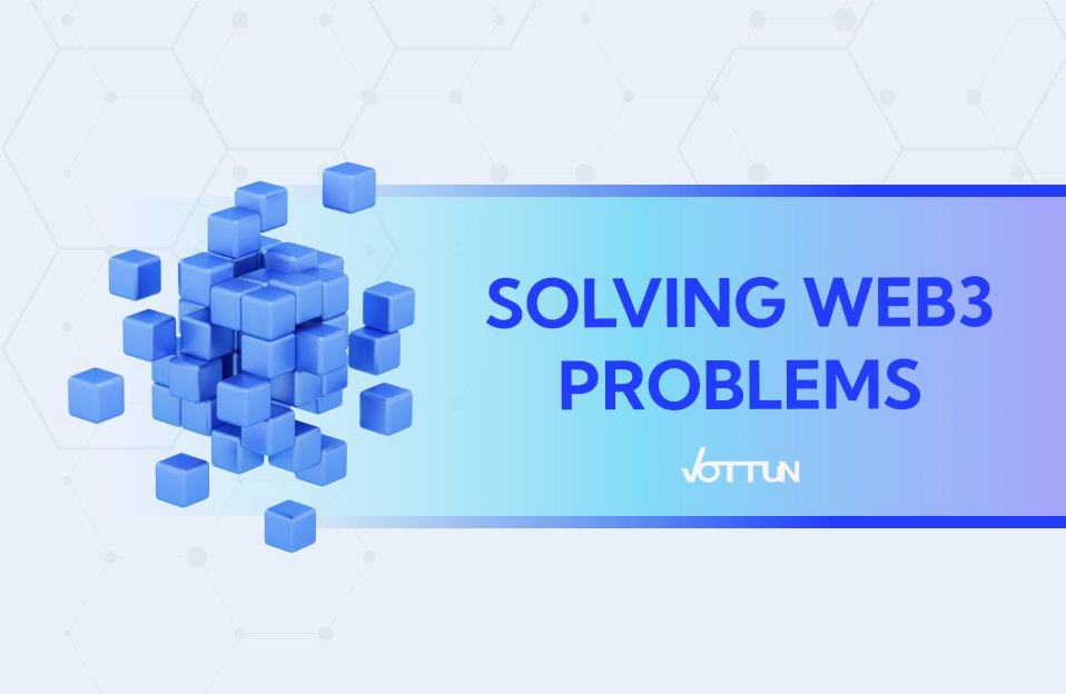 What is the main problem of #Web3 today?

What does #Vottun do to solve it?

Let's find out! 👇👇(1/7)