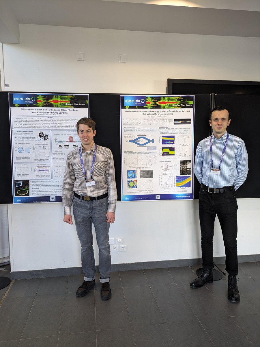 UFOlaser-lab (@ufolaser) on Twitter photo Happy to present our progress towards the soft-glass fibre laser components: pump combiners and fibre Bragg gratings for Mid-IR wavelength range at #fluorglass50years symposium organised by <a href="/LeVerreFluore/">Le Verre Fluore</a> #50YFG Happy to present our progress towards the soft-glass fibre laser components: pump combiners and fibre Bragg gratings for Mid-IR wavelength range at #fluorglass50years symposium organised by <a href="/LeVerreFluore/">Le Verre Fluore</a> #50YFG