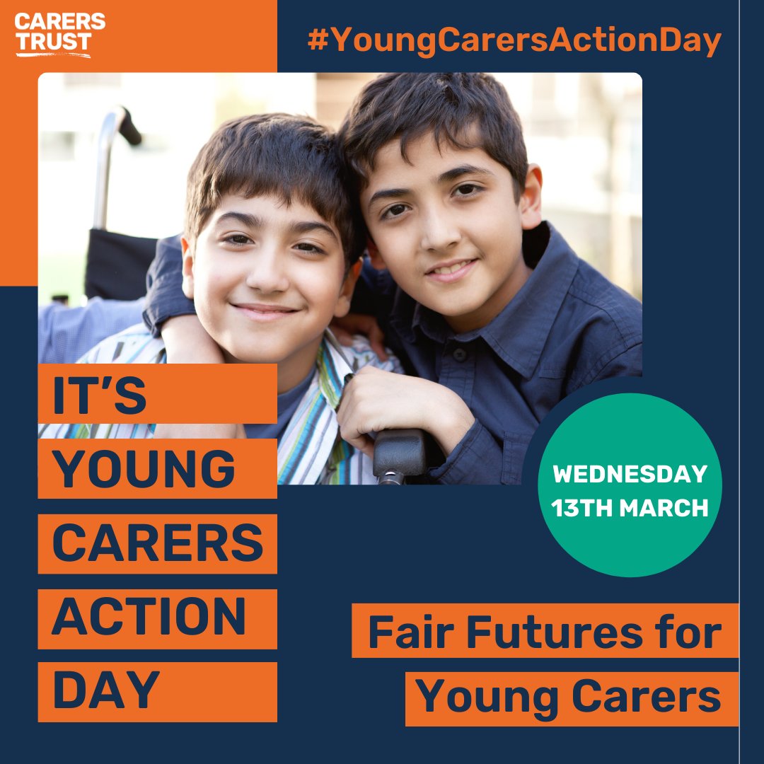 Today is Young Carer's Action Day 2024. One in three young carers struggle to balance caring with education. Do you have an experience about being a young carer you'd like to share? Tell us today. healthwatch.co.uk/have-your-say @CarersTrust #YoungCarersActionDay