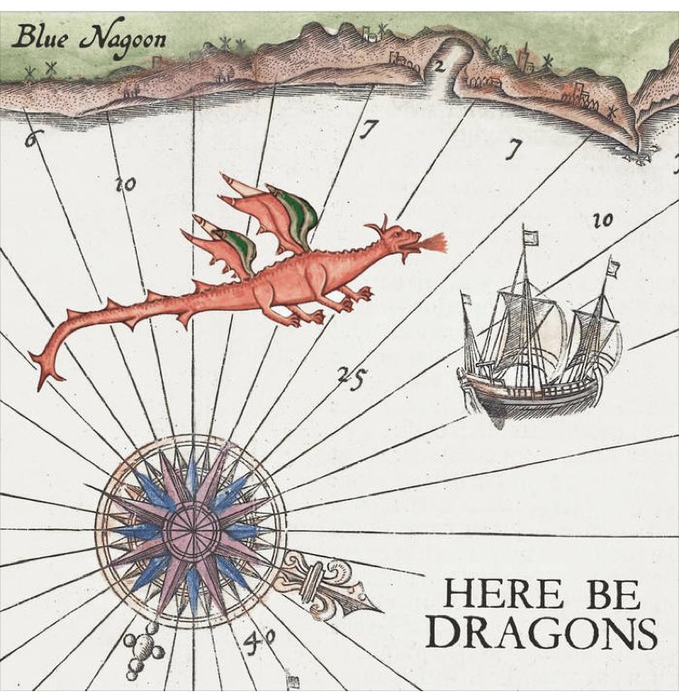 Happy Wednesday! I’m starting my day with this album by Blue Nagoon! “Here Be Dragons” LP by @BlueNagoon If you like a multi genre synth rock album then you will enjoy this release as well as others by Blue Nagoon. Check it out on Bandcamp here bluenagoon.bandcamp.com/album/here-be-…