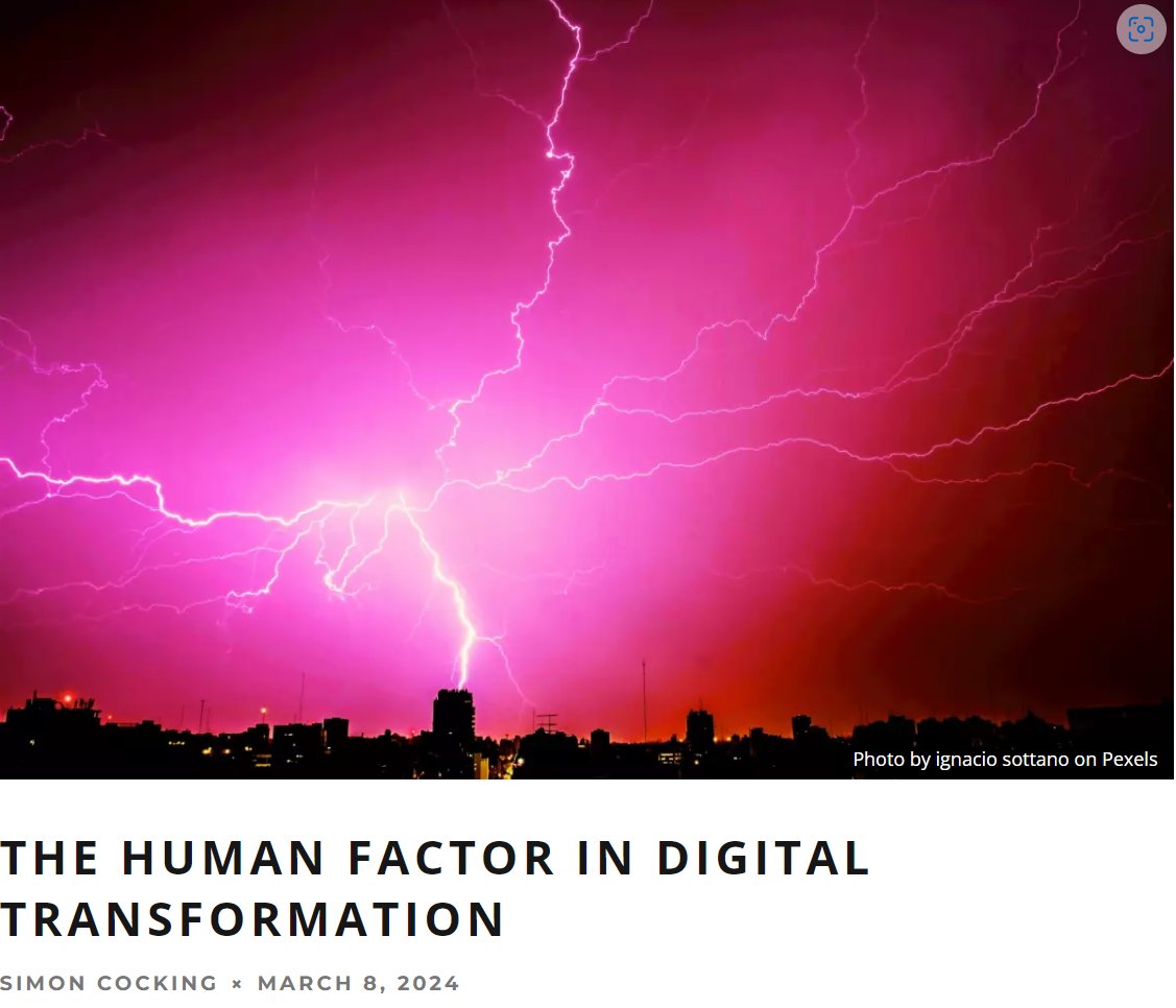 In a recently published feature by Irish Tech News, Codec's Head of Business Change and Design, Drew Morahan delves into the critical role of change management and human-centred strategies in technology adoption, Read the full article here 👉bit.ly/43ngsj9
#IrishTechNews