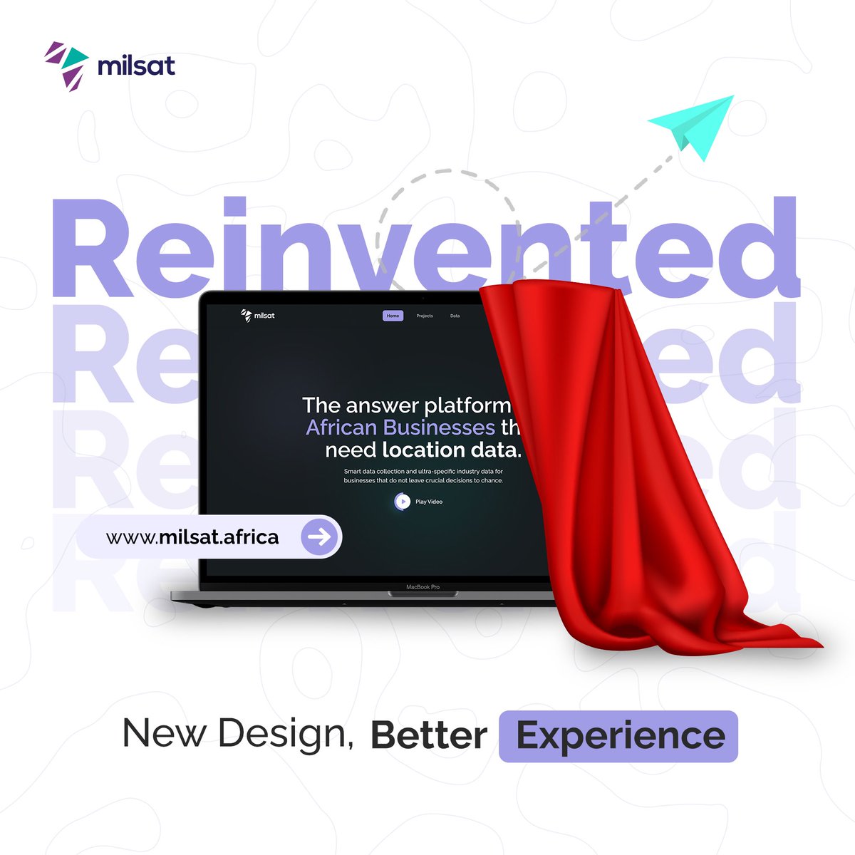 We are thrilled to show you the new Milsat website, that comes with a better experience. Visit Milsat.Africa to get more details #theReinventionStory #datacollection #datacollectiontools #datacollectionsystem #datacollevtioncompany