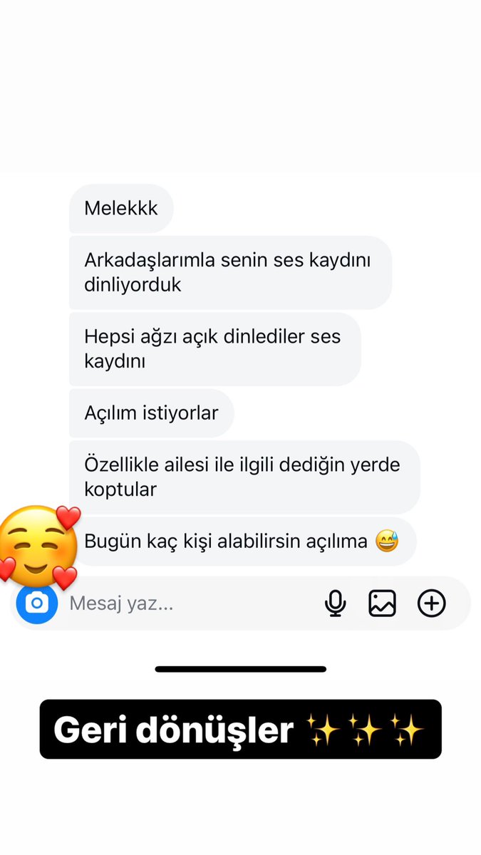 Tarot açılım geri dönüşler 🥰