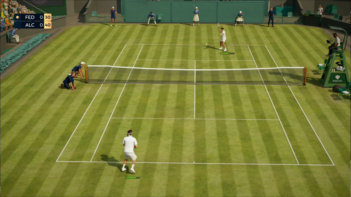 JVCom's tweet photo. TopSpin 2K25, c'est prometteur ! On a pu jouer au jeu une bonne heure :

- un début de roster alléchant (Federer, Alcaraz, Williams...) avec les 4 tournois du Grand Chelem
- simulation fidèle au tennis avec les coups gagnants, fautes directes et aces
- différents niveaux de difficulté qui rendent la simulation encore plus réelle

La preview complète 👇
https://t.co/g1fZUmG8TD