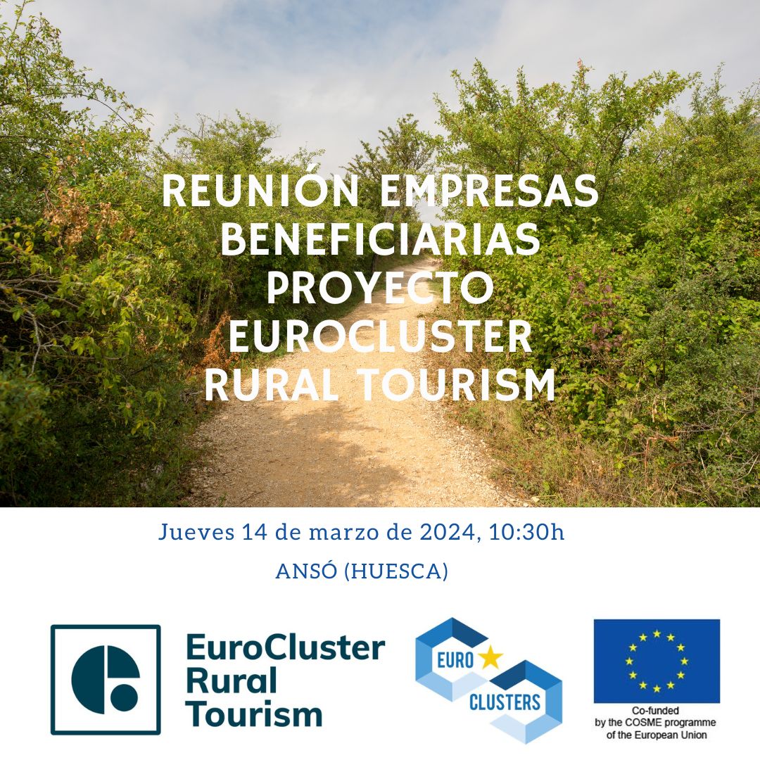 Mañana nos vemos con empresas para trabajar en #turismosostenible con el proyecto @eu_rural