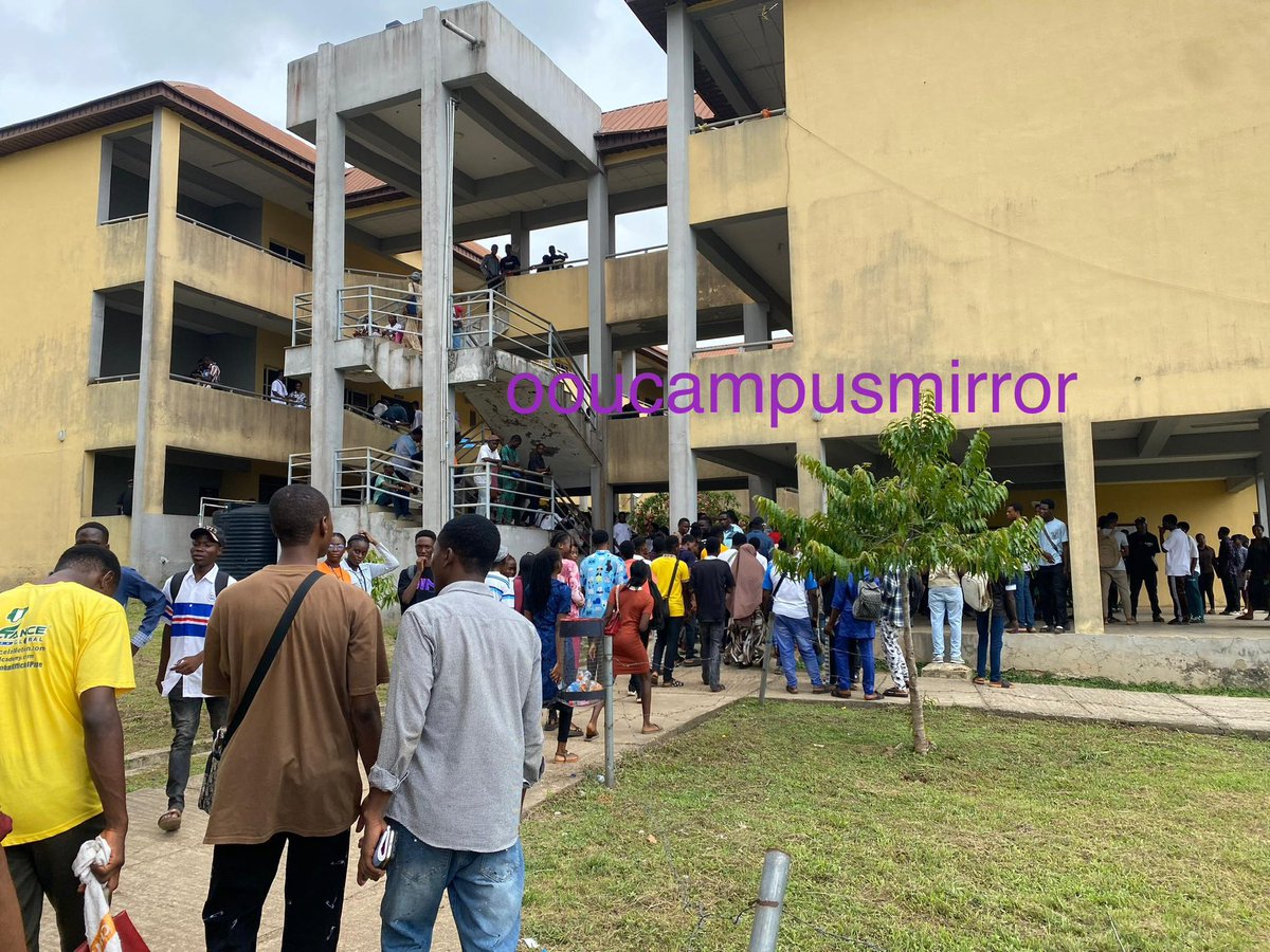 ooucampusmirror's tweet photo. The National Association of Science Students, OOU Chapter presently holding election today . #NASSELECTION https://t.co/iXqqdIcIDE