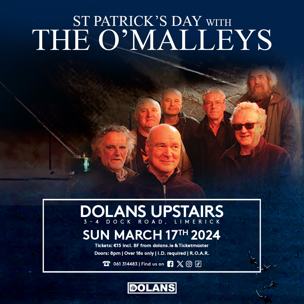 ***ST. PATRICKS DAY AT DOLANS***
The O'Malleys
Dolans Upstairs
Sunday March 17th
Tickets here: dolans.yapsody.com/event/index/80…