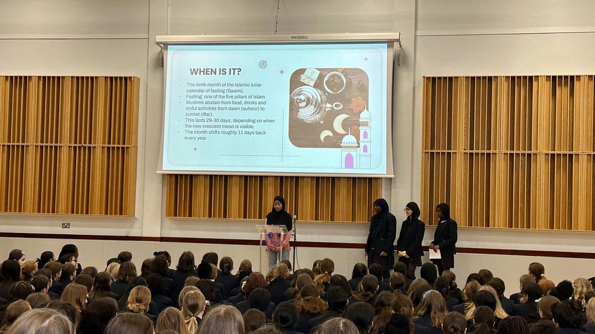 SydenhamHigh's tweet image. We took a moment during our Assembly this morning to reflect on the essence of gratitude, serving as a wonderful reminder for all of us. Wishing Ramadan Mubarak to our school community!  #GratitudeReflection #RamadanMubarak #forgeyourownpath #fearnothing