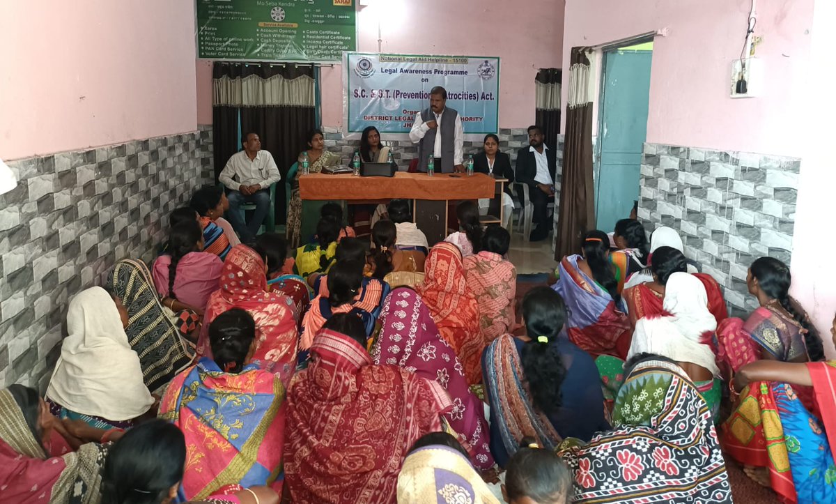 dlsajharsuguda's tweet photo. Organisation of Awareness Programme on S.C &amp; S.T (Prevention of Atrocities) Act at Gram Panchayat Office, Arda of Kirmira Block on 13.03.2024 @Oslsa1997Slsa https://t.co/FptDF9yrge