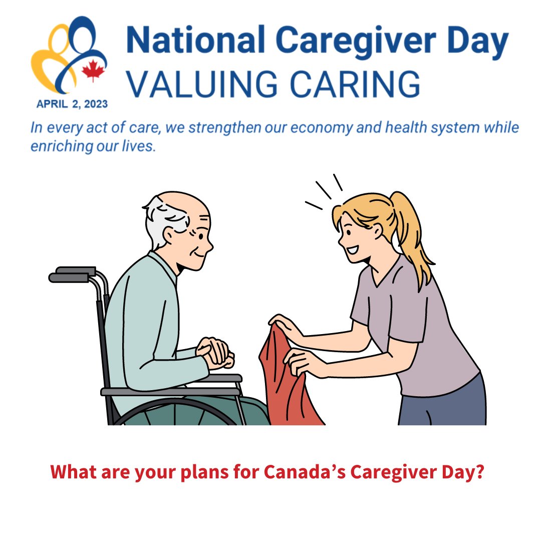 Canada's National Caregiver Day is coming April 2, 2024! What are you planning? Want some graphics that you can customize for your brand?