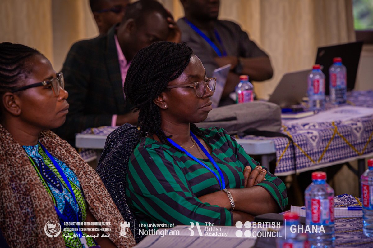 AAU_67's tweet photo. Day 2 - Today at the AAU - British Council writing workshop, we delve into identifying research funding schemes and writing successful grant proposals.
It's all about collaboration and knowledge sharing! #ResearchFunding #GrantWriting #Collaboration https://t.co/28634ZGBsU