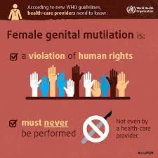 Don't let history know you as a HEALTH PROFESSIONAL who failed to stand for the rights of innocent girls #EndFGM220 #EndFGM #Gambia #Gambiannurses #Gambiandoctors #Gambianpublichealthofficers