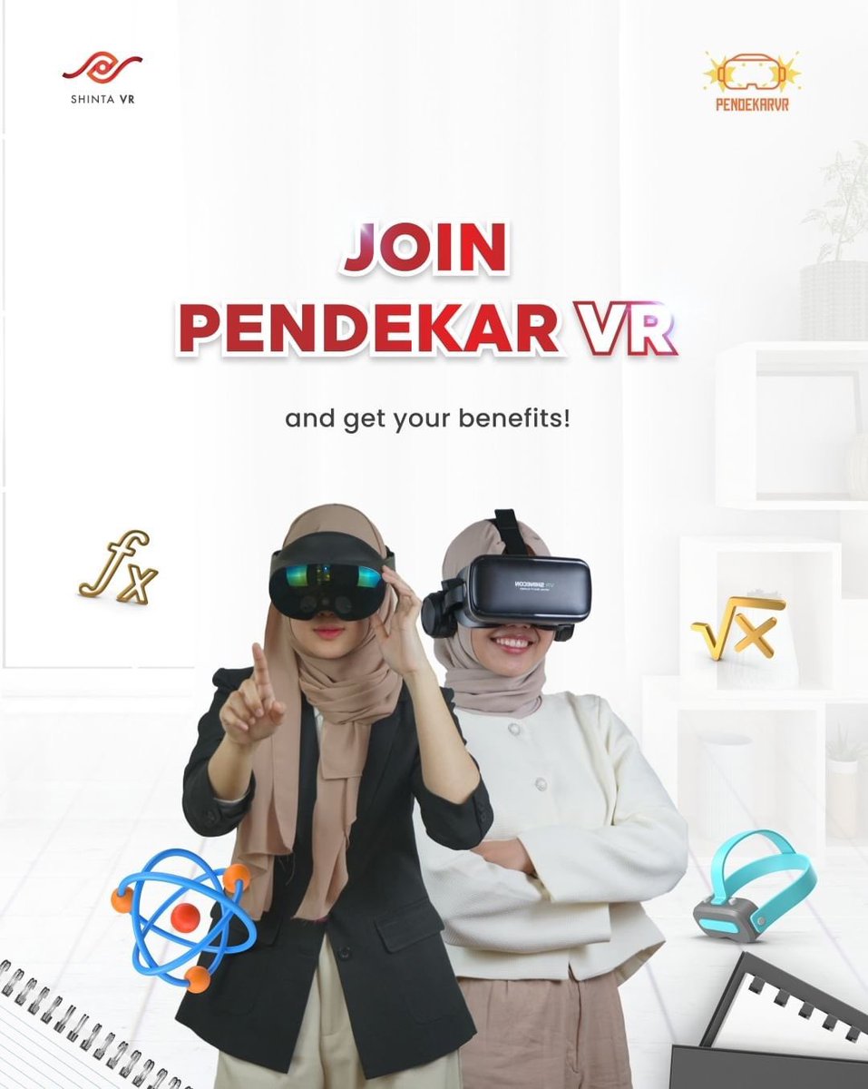 ShintaVR's tweet photo. Be an impactful educator with @pendekarvr!
Pendekar VR allows you to grow together in education. Join @MilleaLab and register now.
#shintavr #vrstation #MilleaLab #SpaceCollab #VirtualCharacterSystem #metaverseindonesia #Metaverse #metanesia #VRTrends2024 #FutureTech https://t.co/CzcPjyxe3w