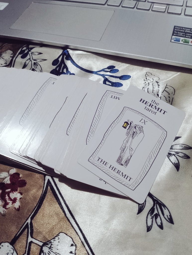 what does your person feels about you? 🤭

a free 3 pull card from the hermit oracle cards!

rules!!!:
~ mbf
~ like &amp; rt this tweet and my pinned tweet!
~ reply down your name/initials and your person! also the status of your relationship with them ✨