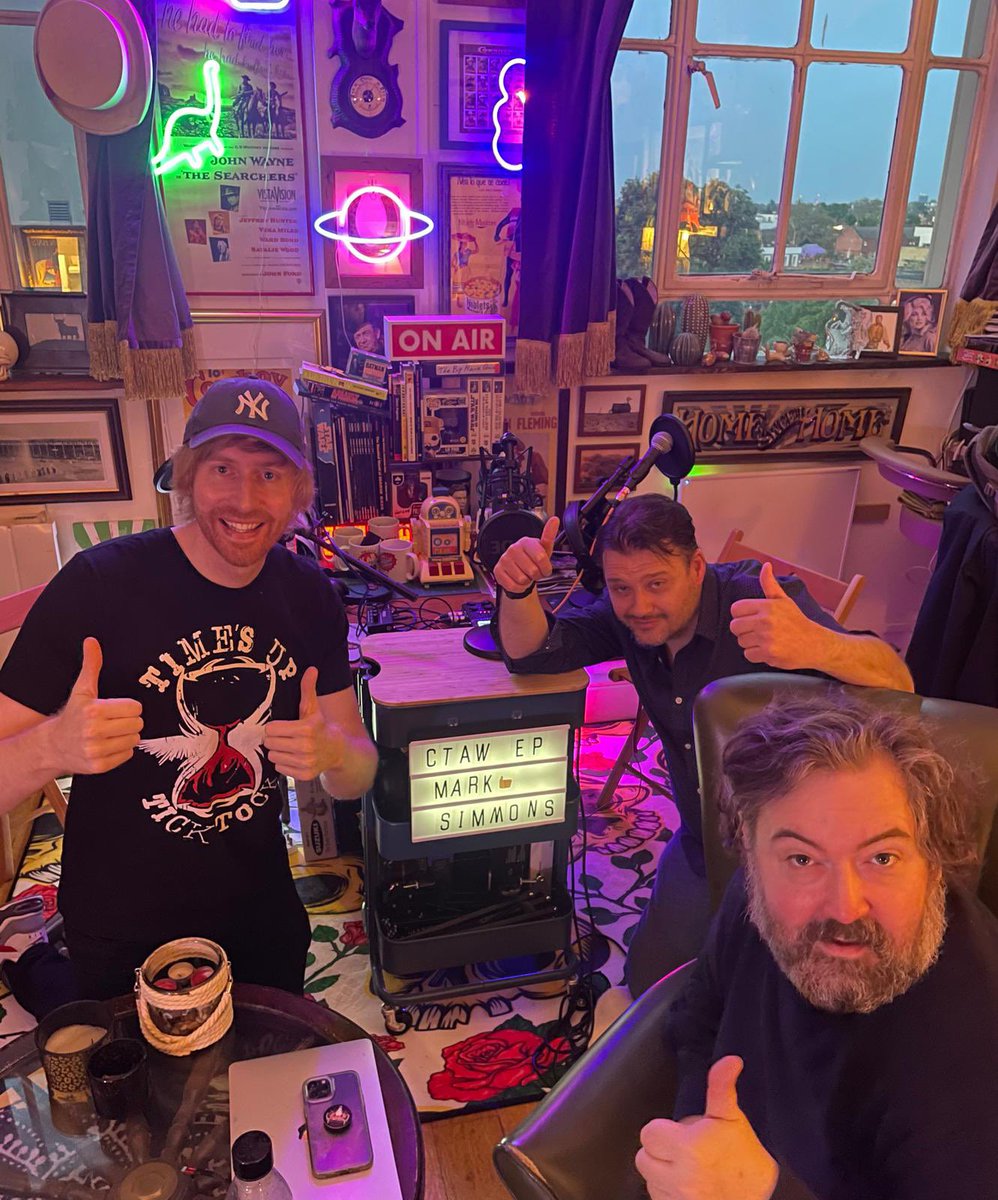 In episode 7 of Control the Airwaves  <a href="/JokesWithMark/">Mark Simmons: UK Tour Now On Sale</a> joins <a href="/TheNickHelm/">Helm Dogg on Tour</a> and <a href="/natmetcalfe/">Nathaniel Metcalfe (also available on Bluesky)</a> in the clubhouse treehouse to pick his perfect night of TV. Produced by <a href="/producer_nat/">Natalie King</a> and the JC3000. Tell your friends! pod.fo/e/2267bf