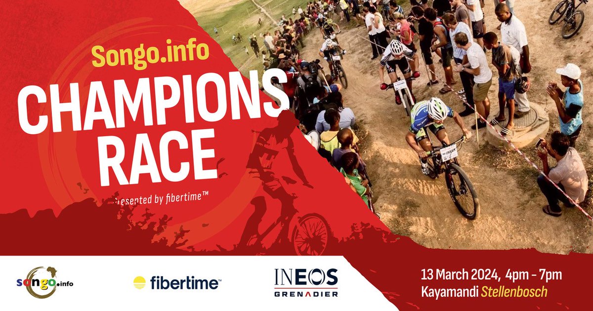 If you can't make it to the Champions Race presented by @GetFibertime you can watch it live from 17:15 on Fibertime.TV. Set that reminder on YouTube now: youtube.com/watch?v=vFr4Vf…