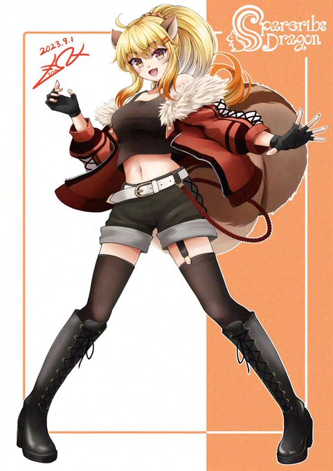 #オリキャラは性癖の見本市

性癖の見本市かどうかは知らんけどウチの子は可愛いぞ🐿 