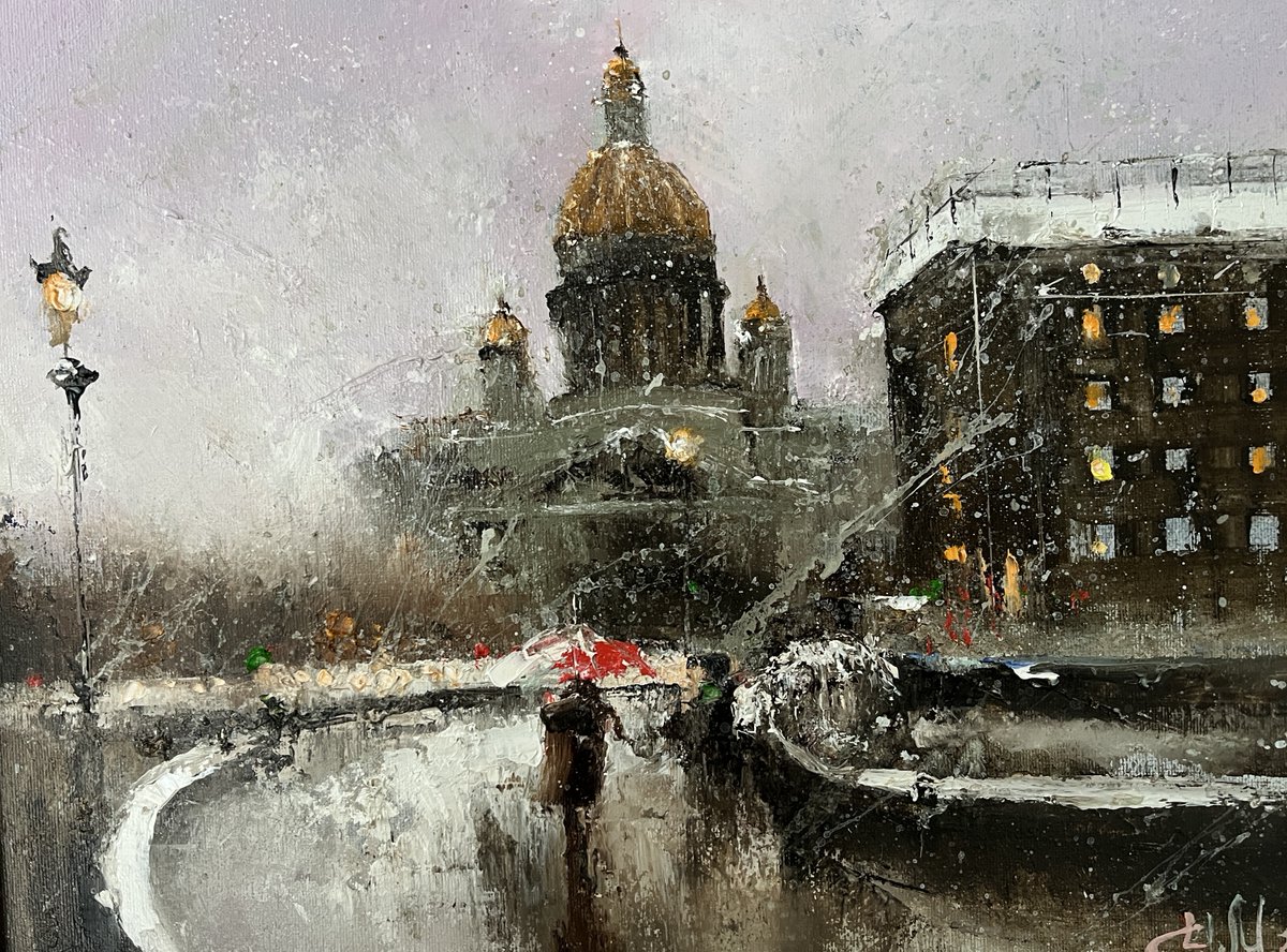 Игорь Медведев
"Чёрный Пёс -Петербург" премьера 2024
30/40 см ., холст / масло
25(в раме)