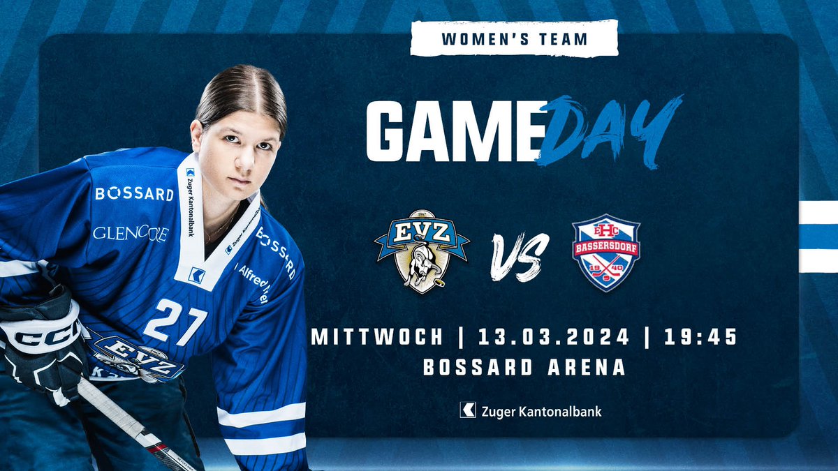 official_EVZ's tweet photo. Let's get it done💪 Ein Sieg heute und wir sind Meister...🔥😍
🏠 HOME GAME
🏆 #swhlb
✖️#EVZ 🆚 @EHC Bassersdorf Ladies
📍 BOSSARD Arena
⏰ 19:45
🎟️ https://t.co/RAvrgdrWxc
🏒Game Center auf https://t.co/OjrBnywaag
📱 Live-Ticker in der App
#fürblauundwiis https://t.co/IYmikvTvRM