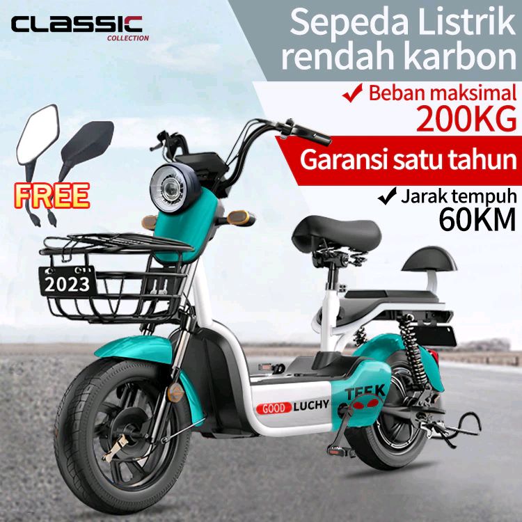 BenediktusFrian's tweet photo. Cek Sepeda Listrik Motor 48V Sepeda Listrik Dewasa Sepeda Motor Listrik Premium Mewah Model Terbaru 2023 dengan harga Rp1.077.000. Dapatkan di Shopee sekarang! https://t.co/ZeNKxhQgk3 https://t.co/DJLFRBkrTf