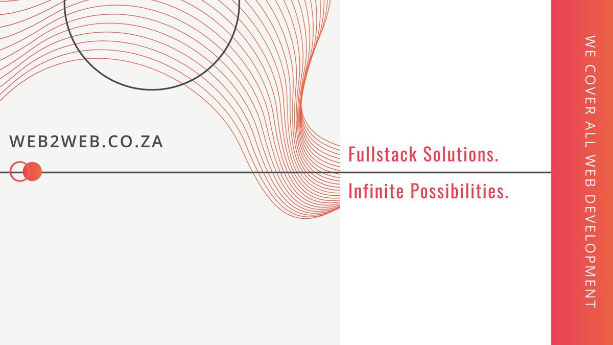 Web2WebSA's tweet image. 💡 Innovative Solutions
📊 Data-Driven Results
🤗 Exceptional Customer Service
🚀 Efficient Turnaround Time.

✅Get it right the first time with Web2Web. Reach out today to kickstart your online journey to success web2web.co.za