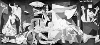 Pet peeve - Picasso’s Guernica is not ‘anti-war’, it is anti-fascist. It was painted to support the Republican government’s war effort and was used - with the painter’s support - to fund raise for that war.