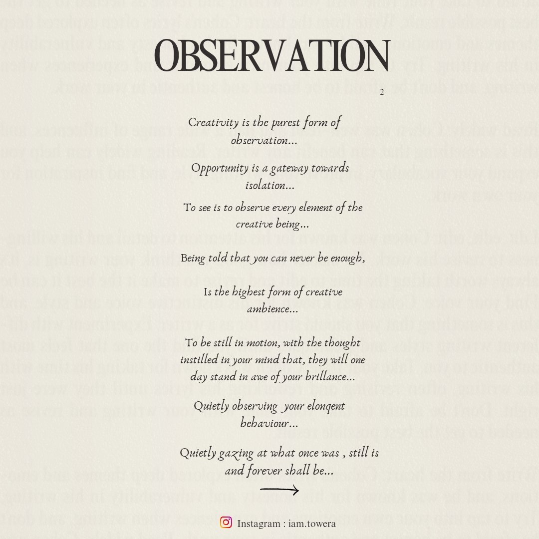 Tow_eraa's tweet photo. https://t.co/MM3fNdMNTN 🦋 As a creative I am driven by the singular notion that if one person loves what I create, then I'll give him/her a whole orchestrated symphony... progress not perfection, documenting the failures and learning to 💃🏽in the rain 🌦️ #Growth https://t.co/B6IqPPPCkO
