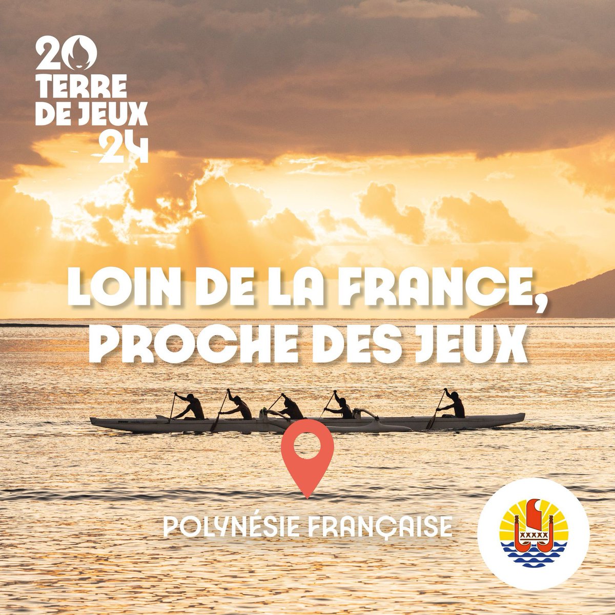 Le 14 mars 2024, la Polynésie participe au #RelaisAutourDuMonde de Paris 2024 avec un relais de va'a V6 et une cérémonie de Ori Tahiti. Suivez l'événement sur Facebook et Polynésie la 1ère de 9h à 10h. #TerresdeJeux2024 🌎🚣‍♂️🇵🇫 <a href="/Paris2024/">Paris 2024</a> <a href="/francediplo/">France Diplomatie 🇫🇷🇪🇺</a> #paris2024
#TerresdeJeux2024