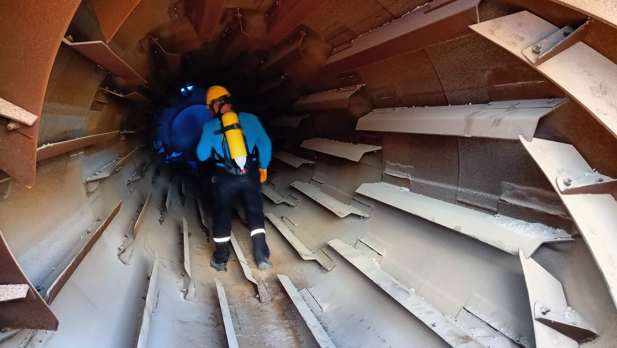 26-27 Şubat tarihinde Camiş Madencilik A.Ş.’de Kapalı Alanda Çalışma eğitimi düzenlenmiştir.