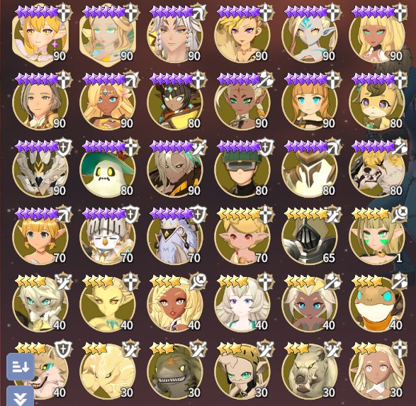 KiriBios's tweet photo. Voici ma box après 1 ans de jeu ! 
Vous en pensée quoi ? 
#SWCH @summonerswar_FR @swchronicles_FR 2/5 https://t.co/wLbvpJ444I