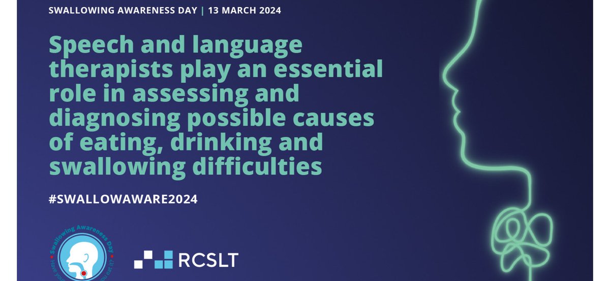 Jennymslt's tweet photo. It’s #swallowaware2024 Speech and Language Therapists support people of all ages with Eating, Drinking and Swallowing difficulties @CHATayside https://t.co/VrO0BAxM7b