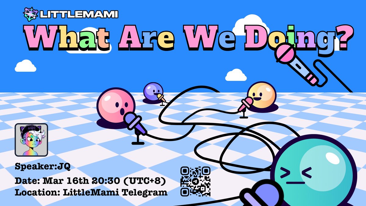 Littlemamilabs's tweet image. 🪧We&apos;re on a challenging yet imaginative journey. 
🤔Curious to learn more about us?
💬 LittleMami Ecosystem Inventory: What Are We Doing?

About:
#MarsNode #MARS #Staking #PassCard #LMC 

⏰ Mar 16th 20:30 (UTC+8)
👨 @MarsJQ 
🔗 t.me/XNM0620