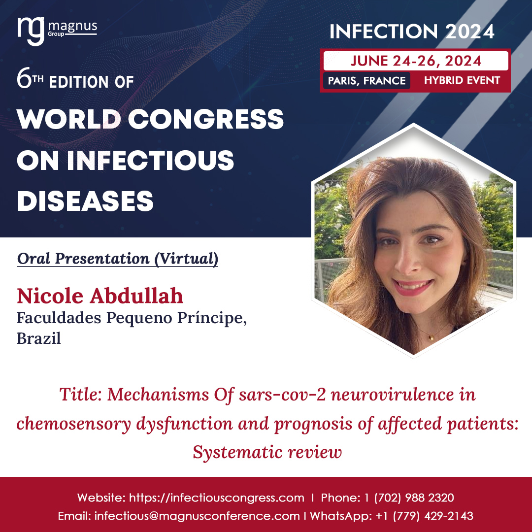 Enhance your expertise in #Infectious_Diseases @InfectionEvent by @magnus_group , now CPD accredited. Reserve your spot today at infectiouscongress.com/registerEvent Details: Date: [June 24-26, 2024] ⛳️Paris, France 📞+17029882320 📲+17794292143 ✉️infectious@magnusconference.com