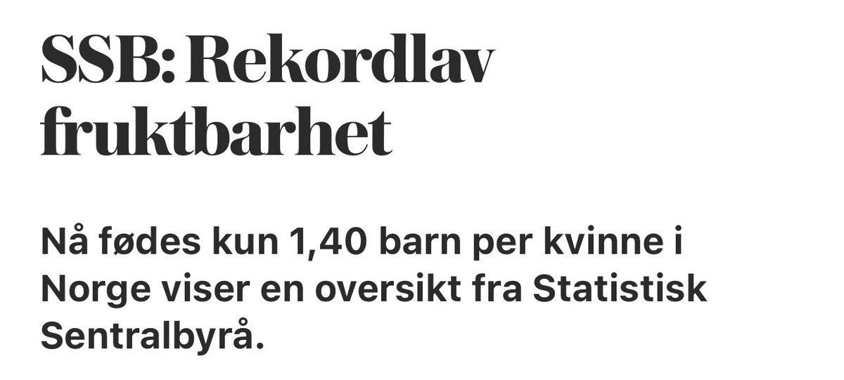 AndyTviberg's tweet photo. Det er rart hvordan politikerne blir forferdet over denne utviklingen og klør seg i hodet for hvordan de skal snu den, samtidig som de nekter å innføre løpende opptak i bhg eller løfte fødselsomsorgen. https://t.co/j5ysG1yMxg