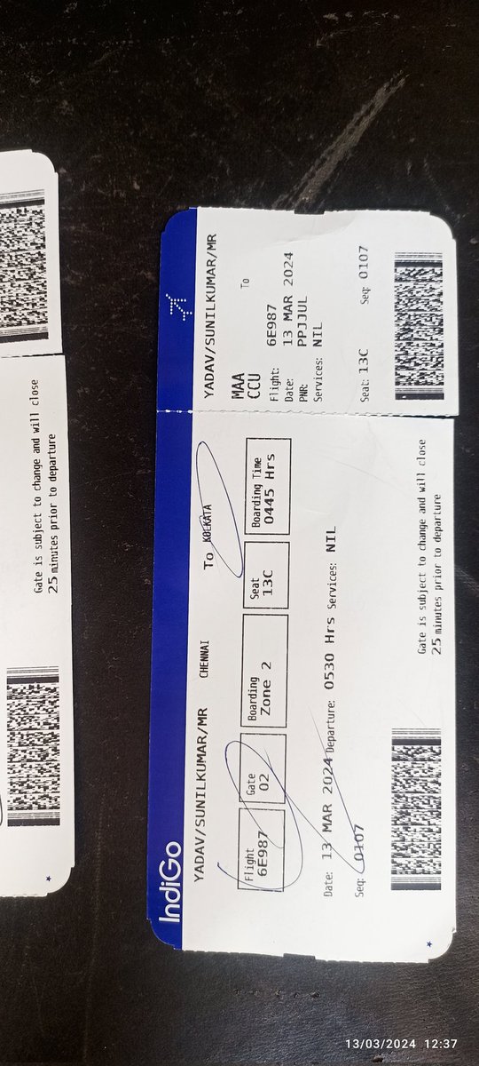 SunilY71540's tweet photo. I am writing to report an unfortunate incident that occurred during my recent flight from Chennai to Varanasi on [13/03/2024]. Upon arrival at Varanasi Airport, I discovered that my baggage had been damaged during transit.
@PMOIndia
@JM_Scindia
@IndiGo6E https://t.co/NEq8yD8rtj