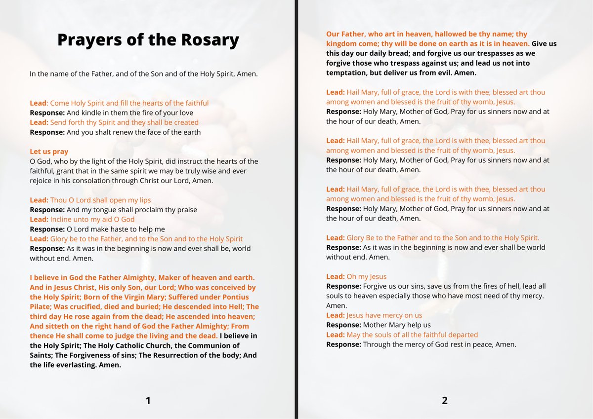 AdoraNwodo's tweet photo. Hey #CatholicTwitter, good morning ♥️

I made a revised version of our holy rosary prayer book. 

@olusola__ @franksdonald @FrUgochukwu https://t.co/eqRejo5JBo