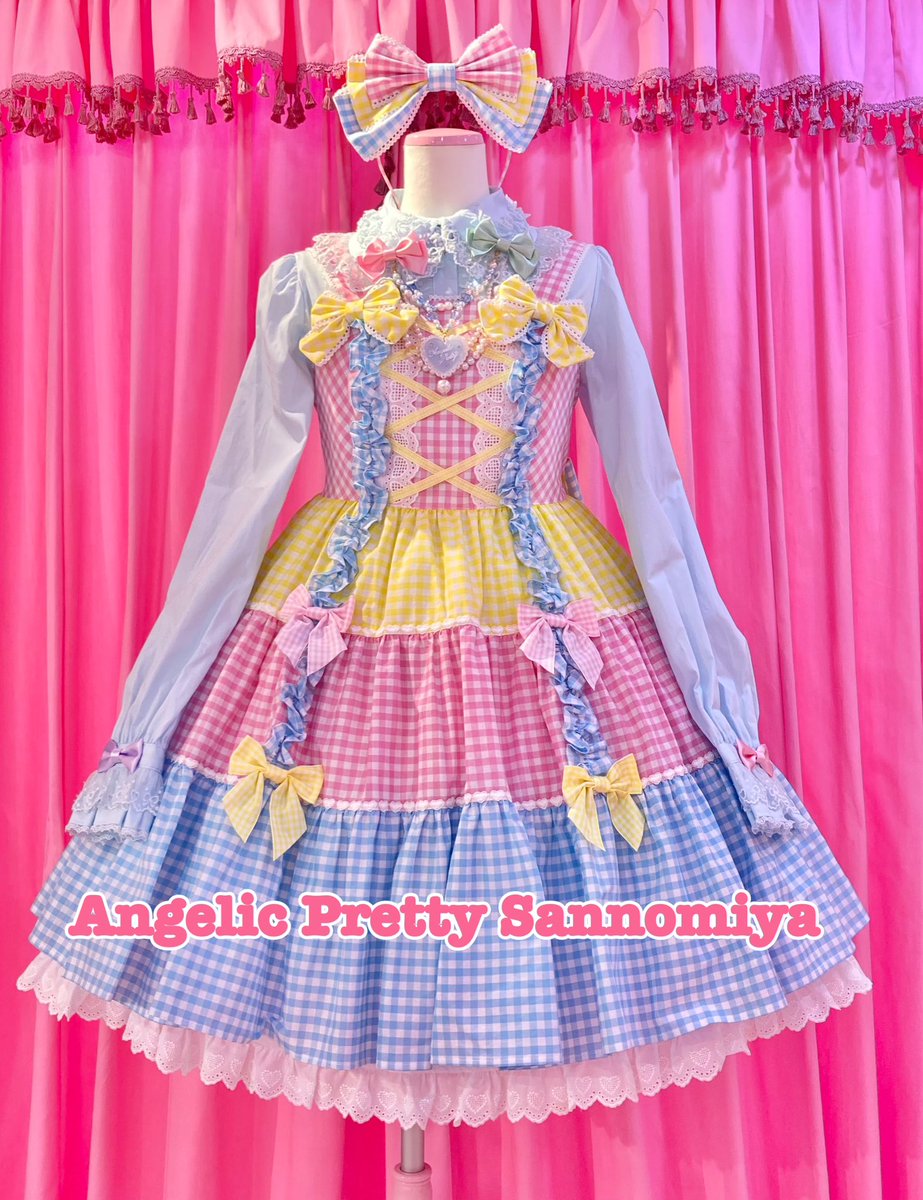アンジェリクプリティ　ゴスロリブラウス　ロリータ　ブラウン　フリル リボン アンジェリクプリティ ゴスロリブラウス ロリータ ブラウン