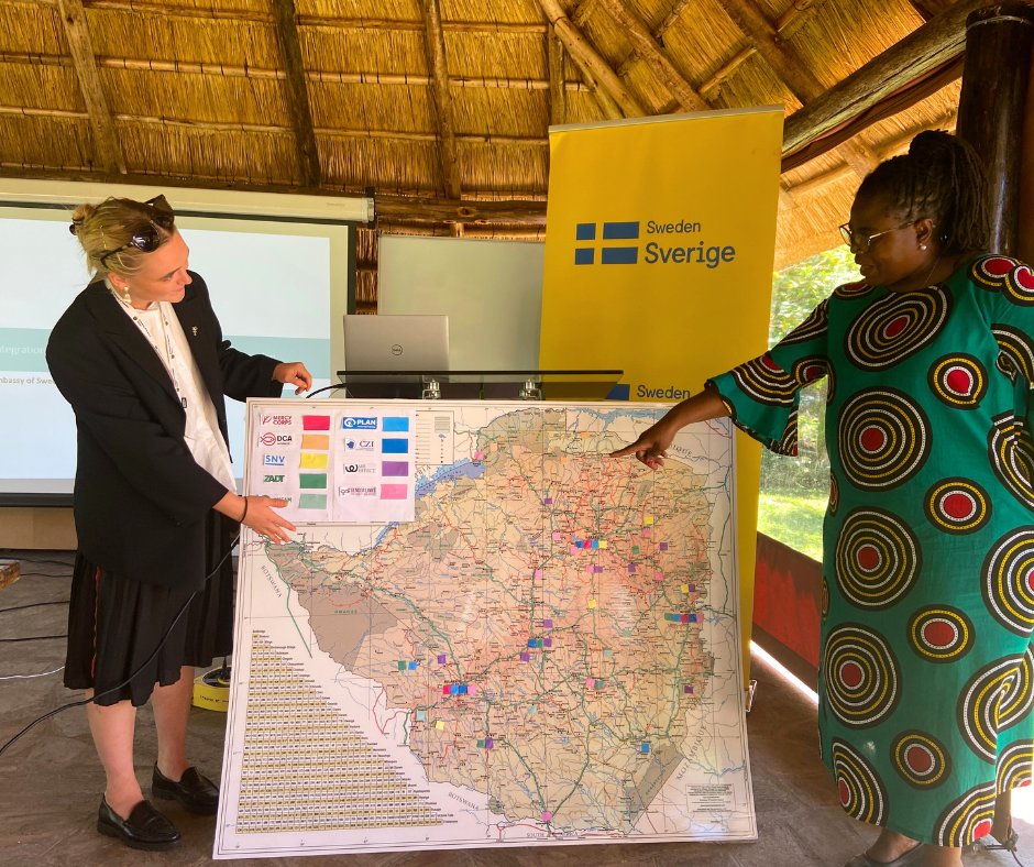 Sweden in Zimbabwe 🇸🇪 tweet media