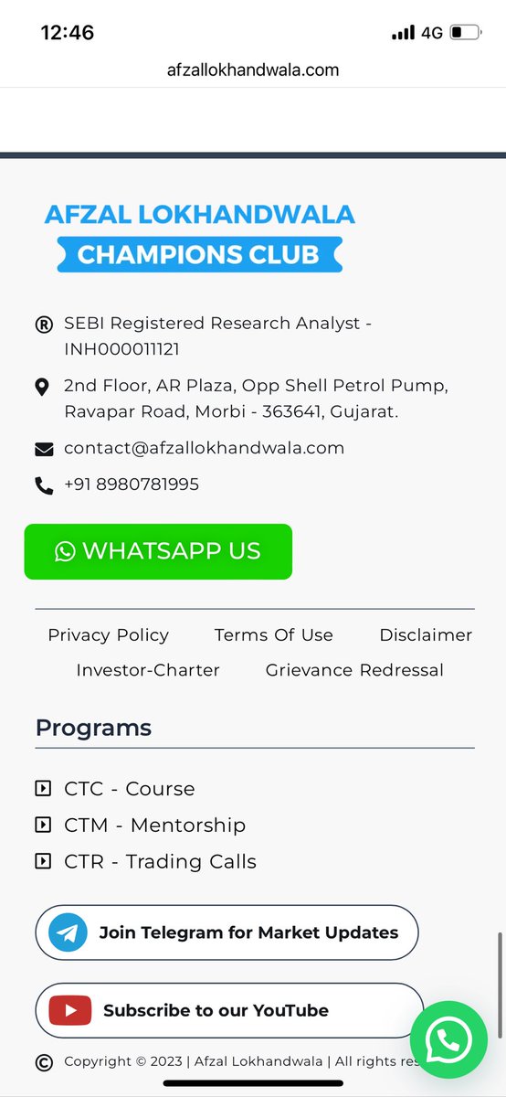 DoctrateDF's tweet photo. @khanzubare @afzal_57 He is SEBI registered https://t.co/POYzgI5Qg2