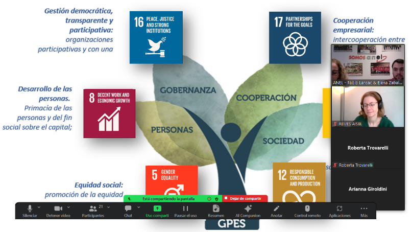 AnelNavarra's tweet photo. 🗞️ANEL presenta en Europa 🇪🇺su herramienta de autoevaluación de los ODS para empresas de Economía Social #ODS #DesarrolloSostenible 

Información completa en nuestra web 👉https://t.co/V3AEKbHjNI https://t.co/fTMcnDaFDc