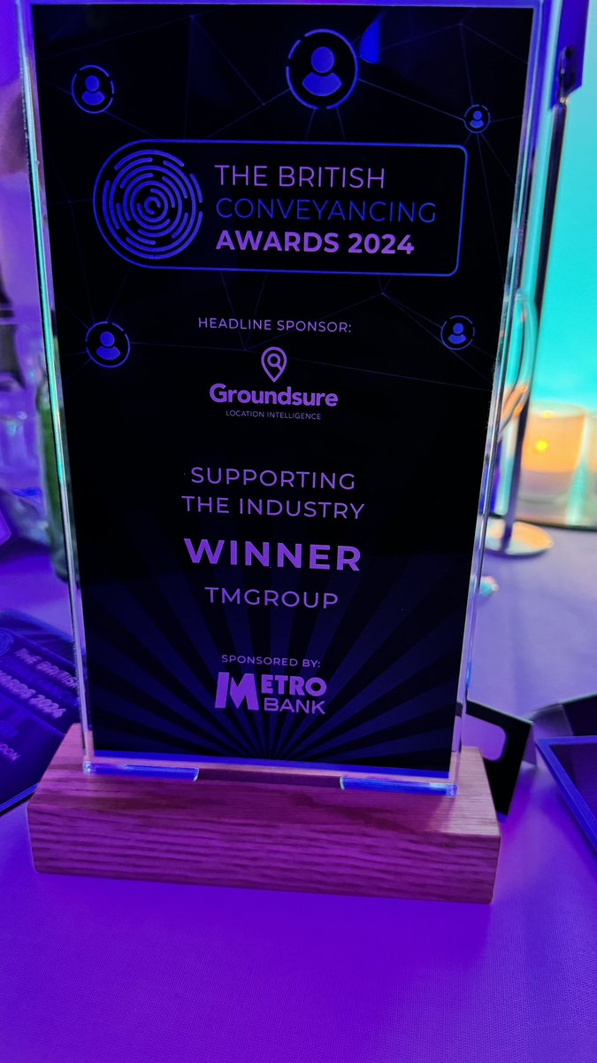 Rudi Kesic (@rudikesic) on Twitter photo Great evening at The British Conveyancing Awards 2024 in London … with my colleagues from tmgroup (UK) ltd. & <a href="/Lawtech365/">Lawtech Software Group</a> …
Delighted for tmgroup (UK) ltd. to get the awards … and the recognition we deserve… so proud of this winning team!
Onwards & upwards! 🥂
Verify 365® Great evening at The British Conveyancing Awards 2024 in London … with my colleagues from tmgroup (UK) ltd. & <a href="/Lawtech365/">Lawtech Software Group</a> …
Delighted for tmgroup (UK) ltd. to get the awards … and the recognition we deserve… so proud of this winning team!
Onwards & upwards! 🥂
Verify 365®