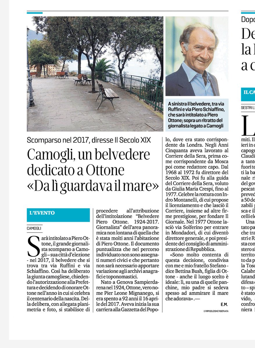 Grazie Camogli! <a href="/ilsecoloxix/">Il Secolo XIX</a>